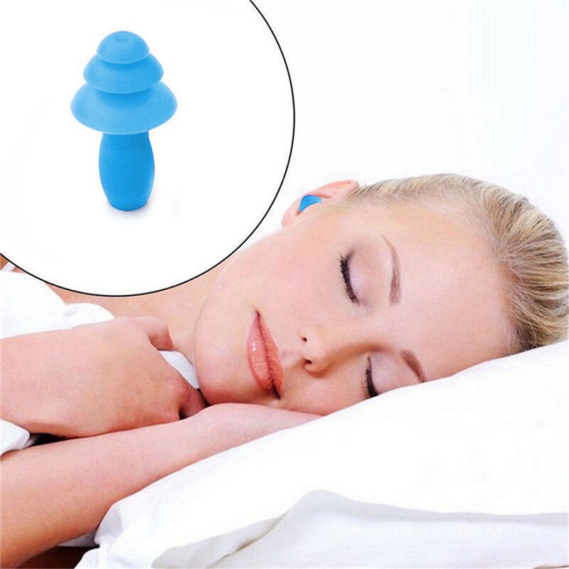 4 @ # Zachte Oordopjes Zwemmen Siliconen Waterdicht Stofdicht Oordopjes Duiken Watersport Zwemmen Anti-noise Accessoires