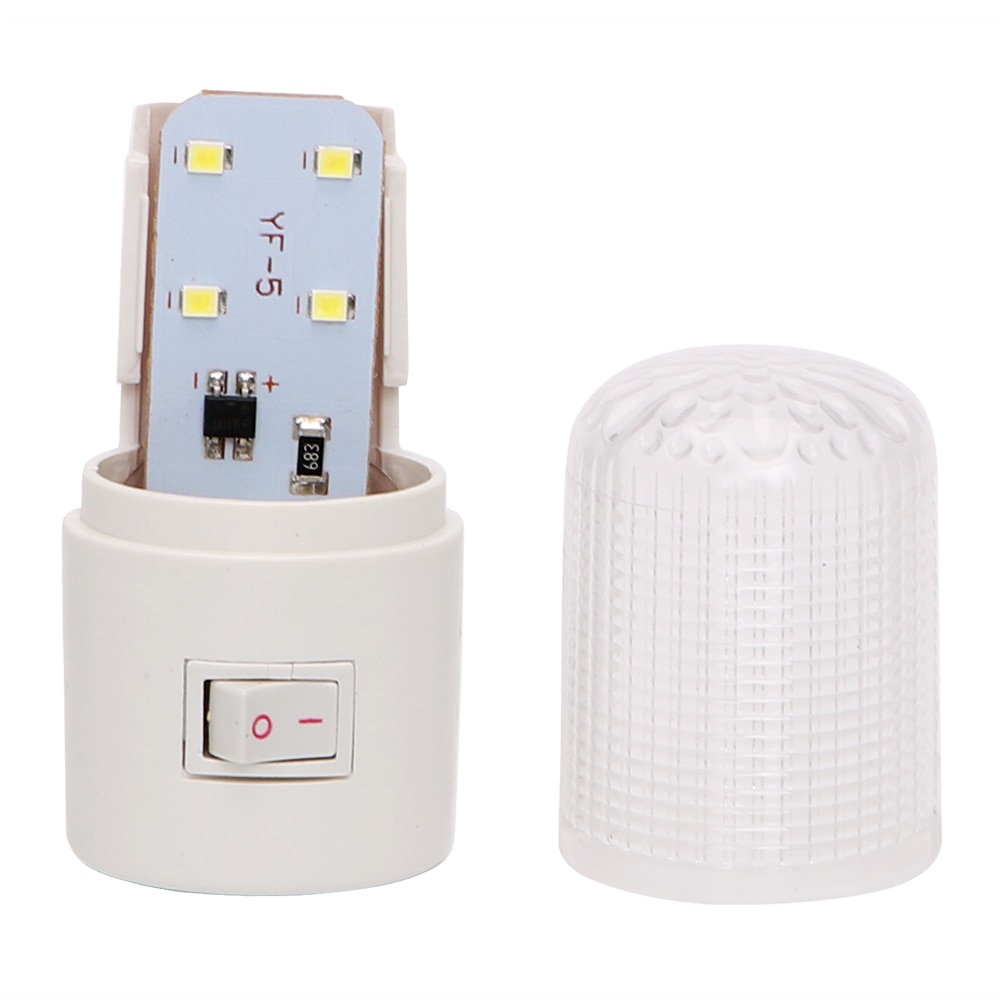 Emergency Light Wall Lamp Home Lighting LED Night Light EU Plug Bedside Lamp Wall Mounted Energy-efficient 4 LEDs 3W
