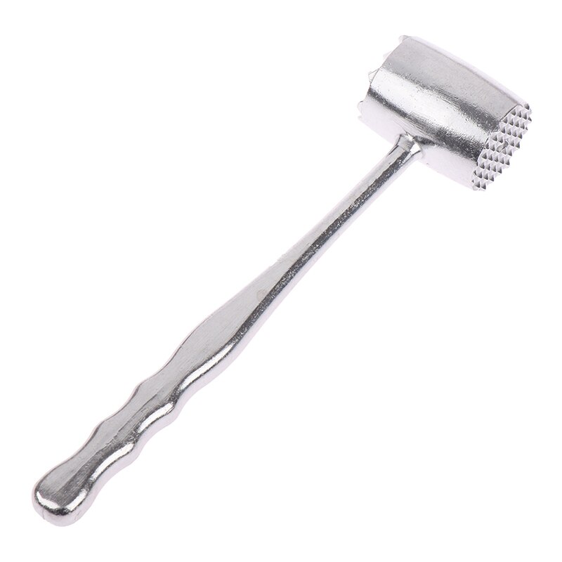 - 1Pcs Kitchen Steak Pork Meat Hammer Two Sides Loose Tenderizers Aluminum Alloy