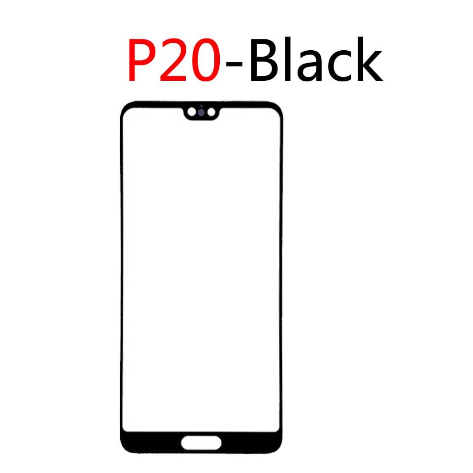 For Huawei P20 P20Pro Touch Screen Sensor LCD Display Digitizer Front outer Glass For P20 Pro P20 Plus Touchscreen Replacement: P20-Black-No tool