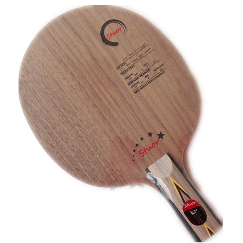 Fond de raquette de tennis de table en noyer cinq lames de tennis de table en bois pur