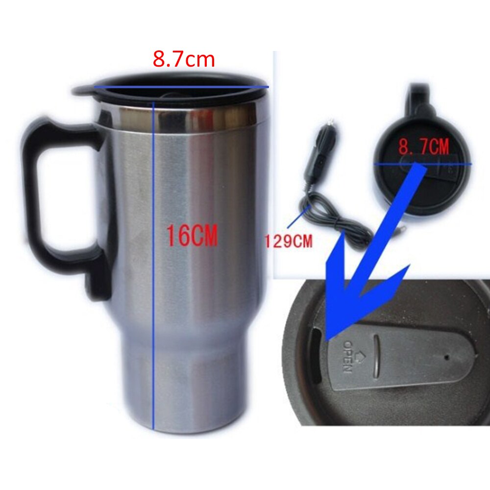 Voiture 500ML tasse bouilloire voyage tasse à café – Grandado