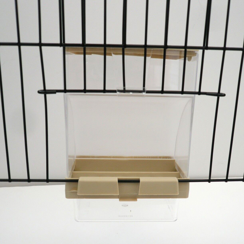 Bird Pet Seed Gravity Feeder Parrot Pigeon Splash Proof Bird Automatic Feeder Pet Automatic Feeder Automatic Food Container