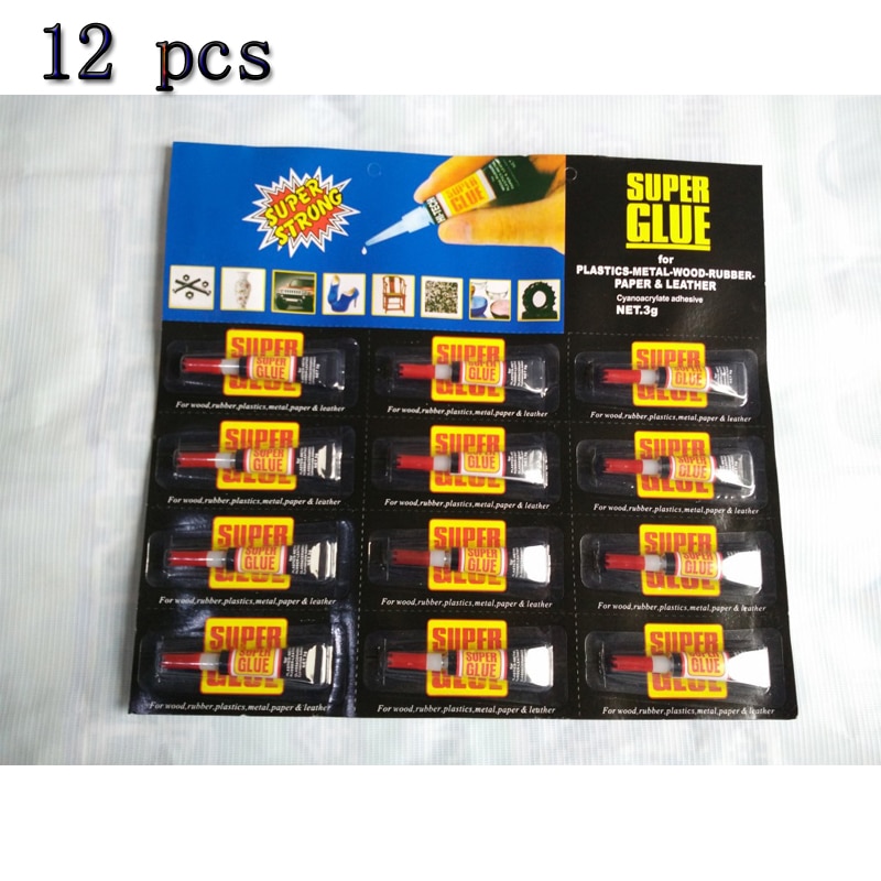 12 stks cyanoacrylaat sneldrogende adhesive sterke... Grandado