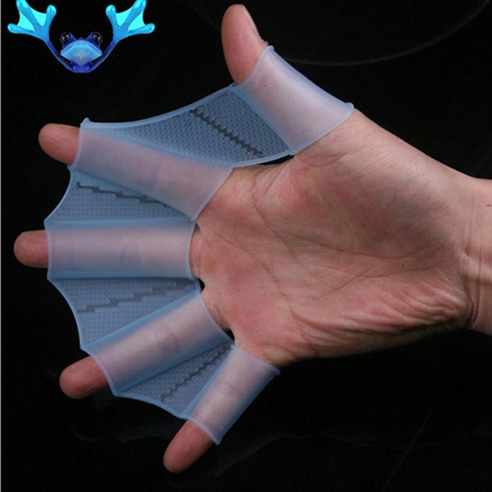 Gant de bain équipement de natation palmes palmes à la main palmes Silicone formation Paddle gant de plongée offre spéciale