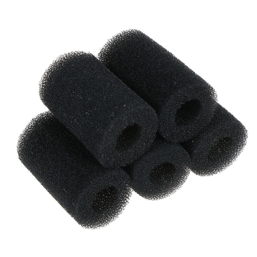 Cubierta protectora de filtro de esponja para acuario, reemplazo de espuma negra para pecera, camarón, tanque de entrada, estanque, accesorios para acuario, Color negro