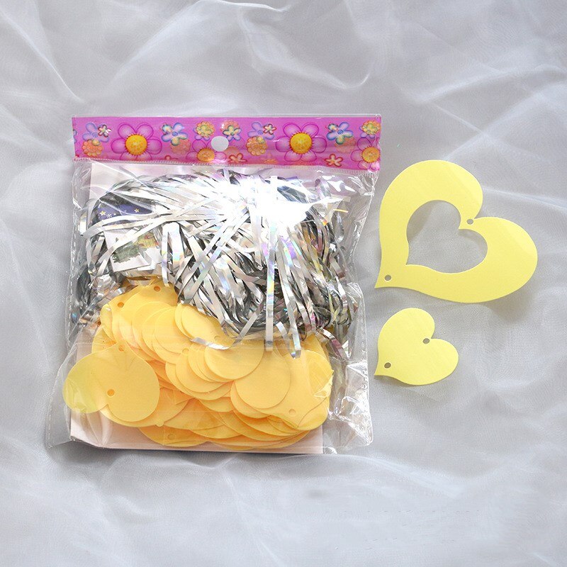 Sweet Five-pointed Star Heart Shaped Rain Balloon Pendant Accessories Romantic Wedding Birthday Party Decoration Supplies: 18