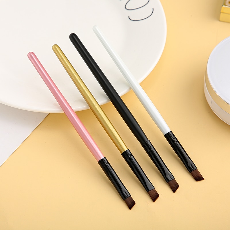 Juego de brochas para cejas, conjunto de 3 unidades de brochas para ojos, máscara de sombra de ojos, pinceles para mezclar, pinceles de maquillaje H517