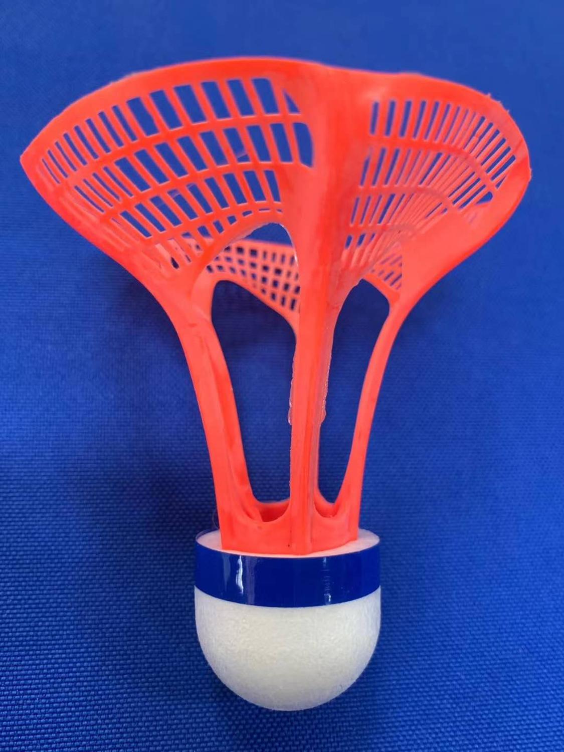 model air shuttlecock for outdoor sport nylon shuttlecock 3pcs for one tube