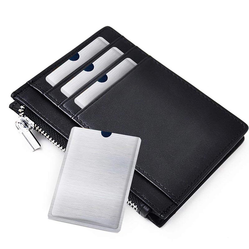 10 piezas RFID bloqueo mangas Anti robo RFID Protector de la tarjeta RFID Bloqueo de robo de identidad Anti-escanear tarjeta accesorios