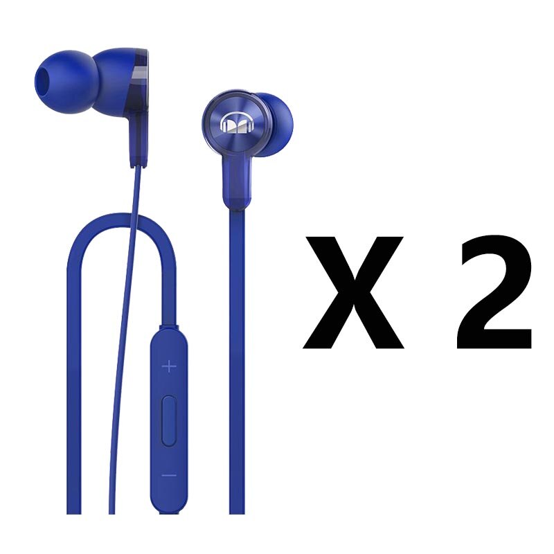 Auriculares originales Honor AM15 3,5mm en la oreja con Control remoto y micrófono longitud de Control de cable 1,2 m: 2 peices pack