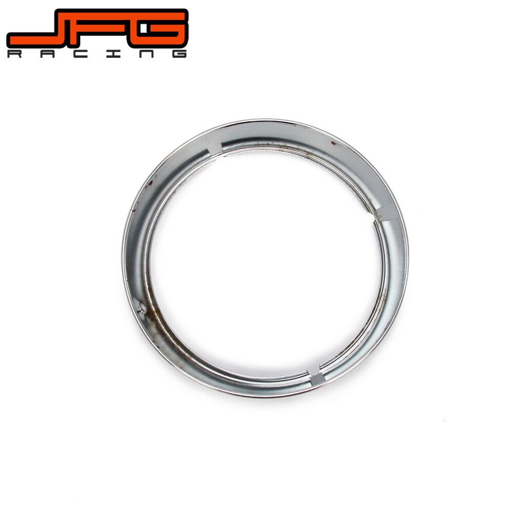 Motorfiets 7 "7 Inch Chrome Koplamp Koplamp Trim Ring Adapter Voor Harley Electra Street Glide Touring