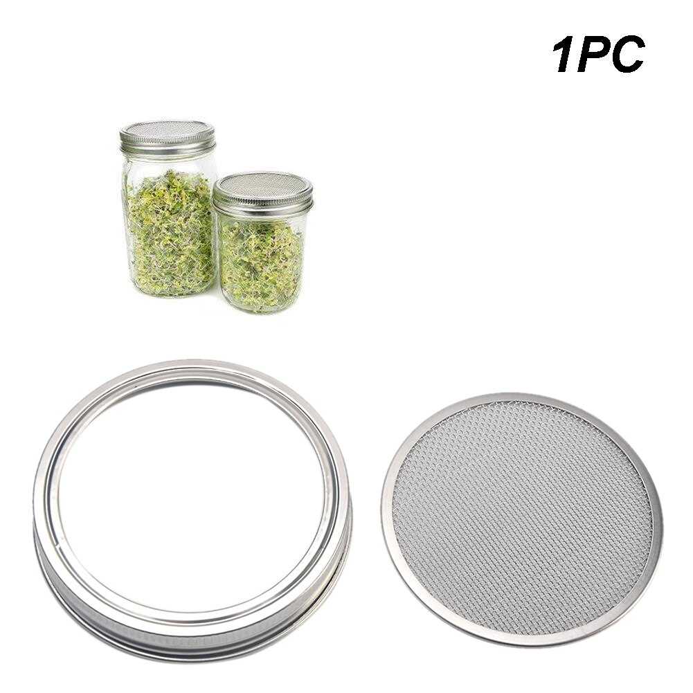 Healthy For Sprouts Growing Lid Kit Sprouting Jar Grandado