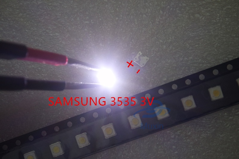 Voor Samsung Led Led 100Pcs Backlight Tv Toepassing Led Backlight 1W 3V 3537 3535 Koel Wit Led lcd Tv Backlight Tv Toepassing
