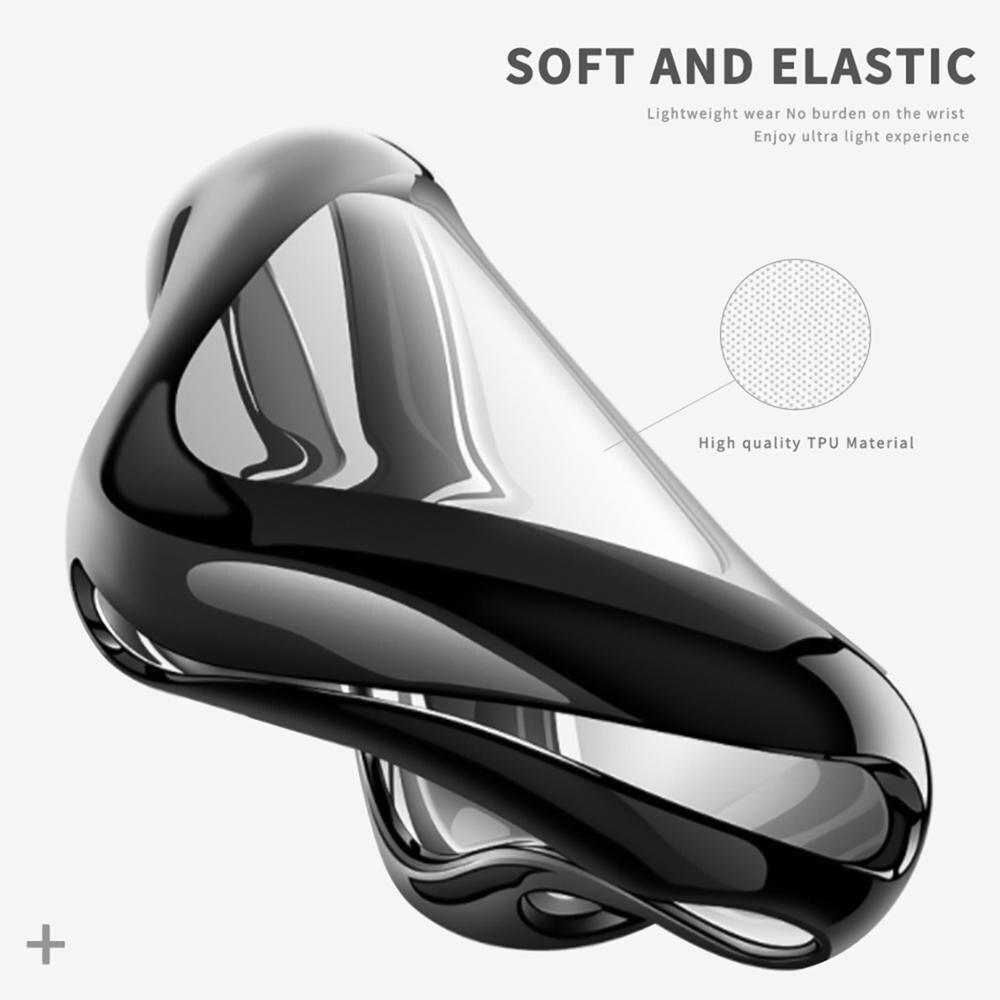 360 slankt urcover til apple watch case serie 5 4 3 2 1 42mm 38mm blød klar tpu skærmbeskytter til iwatch 44mm 40mm