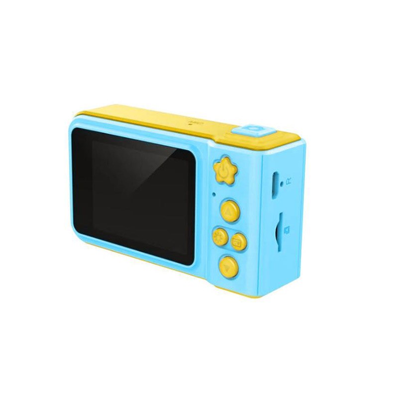 Digital Kamera 1080P Mini Cam Für Kinder Baby Nette Cartoon Kamera Multi funktionale Spielzeug Kamera Kinder Kinder Spielzeug: Blau