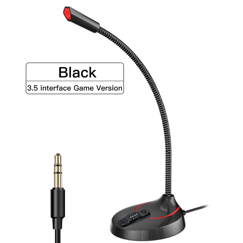 Micrófono de Karaoke F12 USB , grabación Vocal, canto, micrófono capacitivo omnidireccional de escritorio para PC, micrófono para juegos: 3.5MM Version