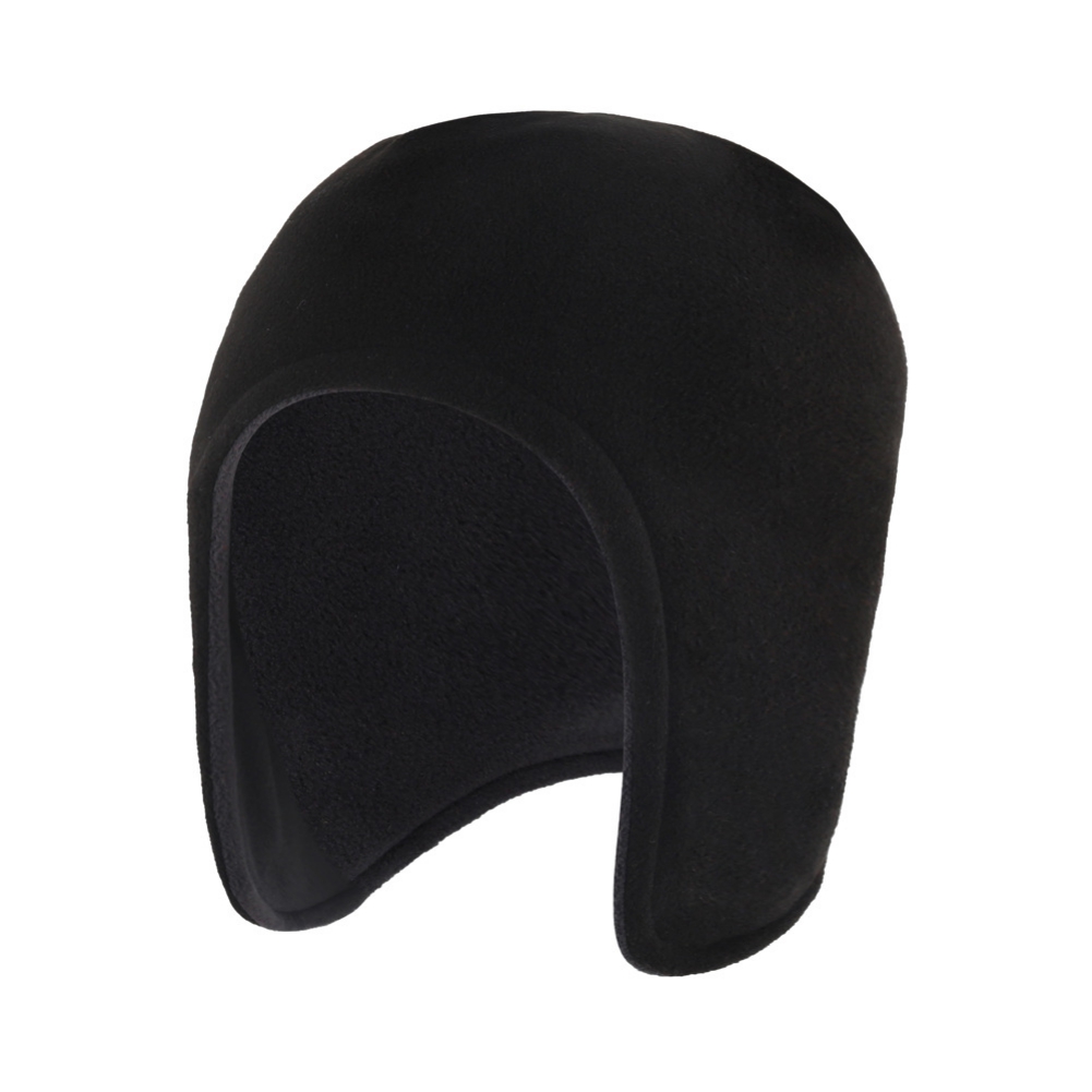 Outdoor Adult Winter Fleece Hat Ear Protection Solid Keep Warm Soft Bonnet Hats Windproof Cycling Earflaps Beanie Cap Snow Hat: black