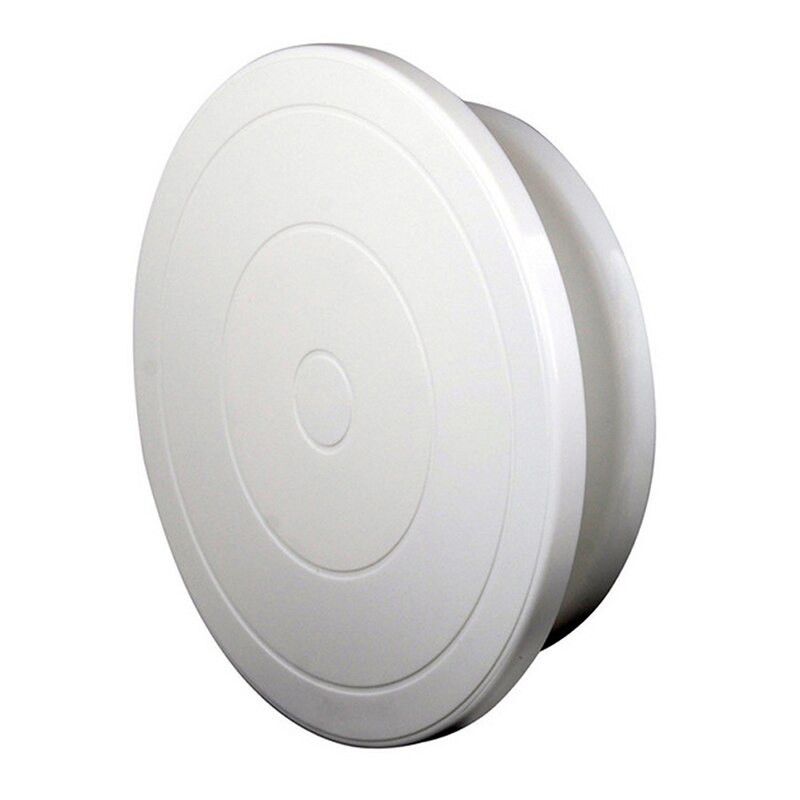 Prato giratório para bolo, plástico, antiderrapante, redondo, ferramenta para decoração de bolos, placa de mesa rotativa, 1 peça