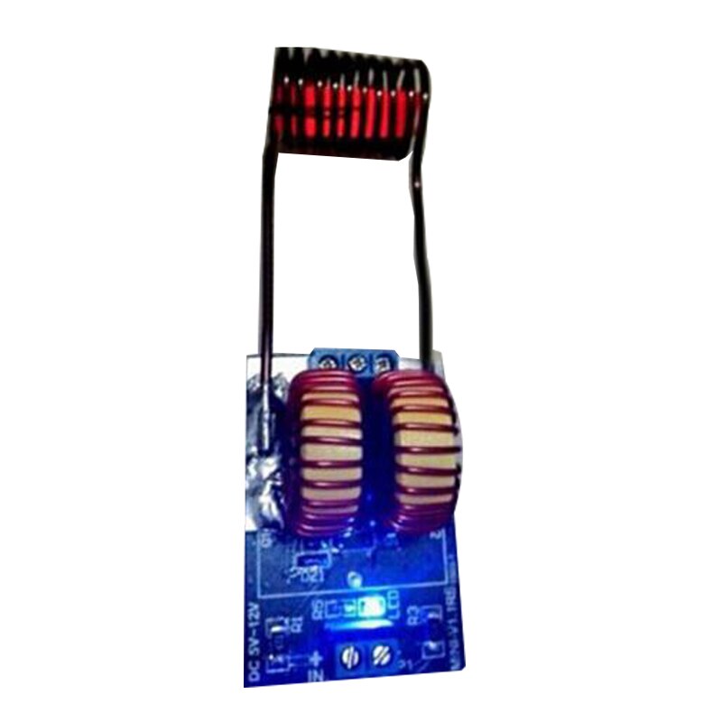 Mini placa de calefacción de inducción ZVS, 12V, 120W, controlador Flyback, calentador amplio, cocina artesanal, bobina de encendido