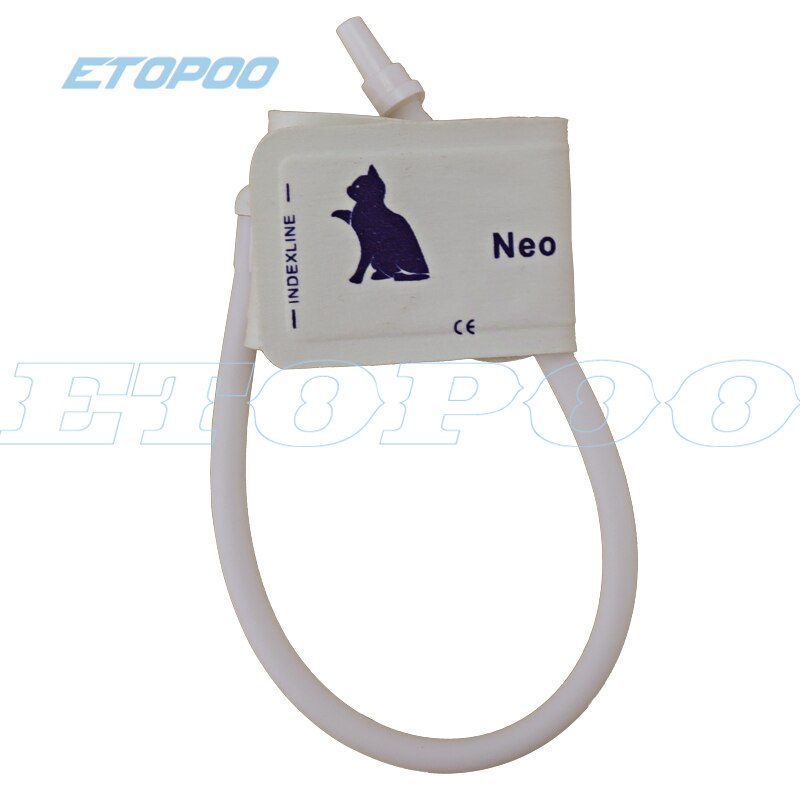 Veterinary Blood Pressure Cuff of Patient Monitor All Size Elephant Horse Dog Cat and Mouse for Small Animals with Single Tube