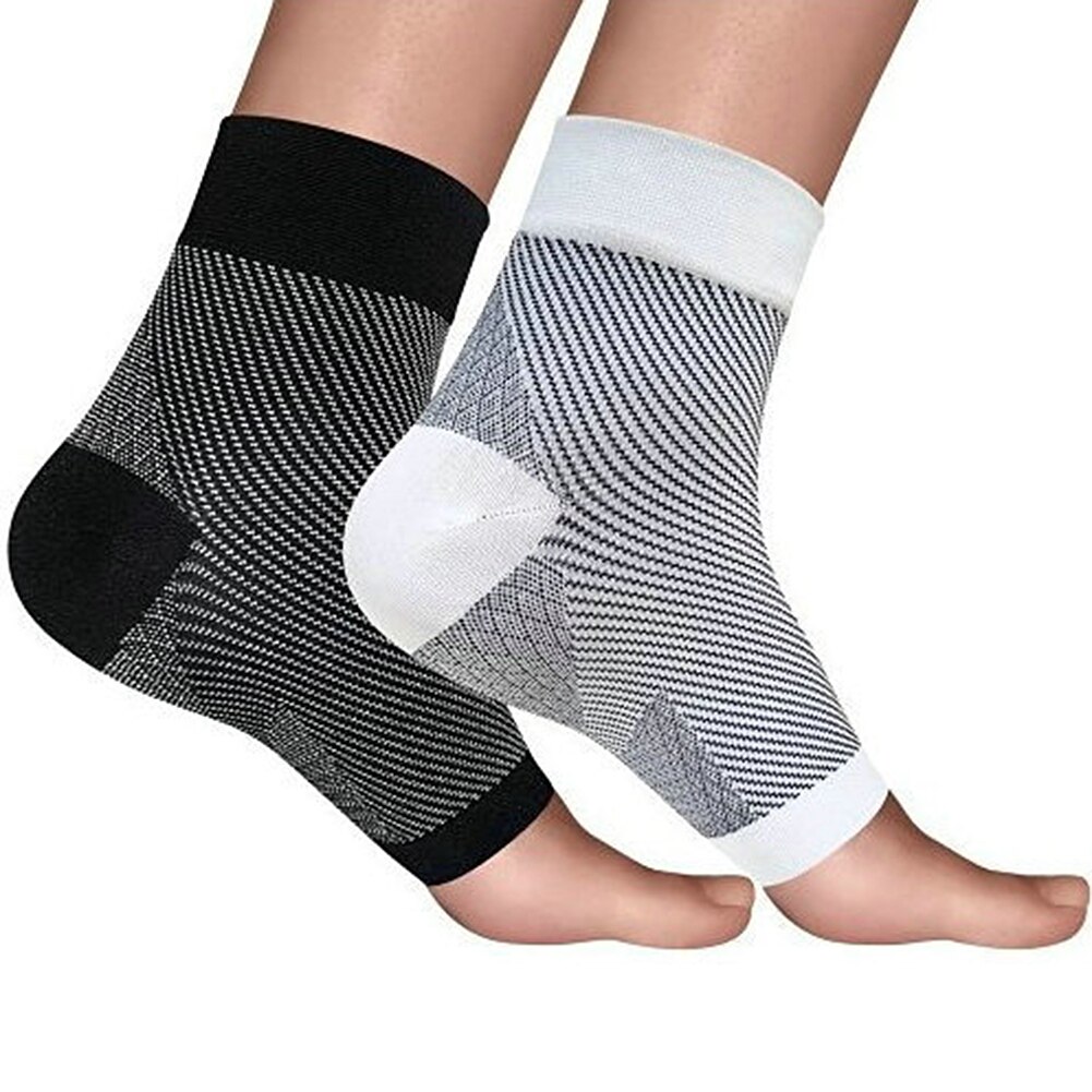 Protección para esguinces calcetines deportivos de presión de tobillo protección de tobillo de fibra de cobre calcetines protectores de tobillo mangas de compresión