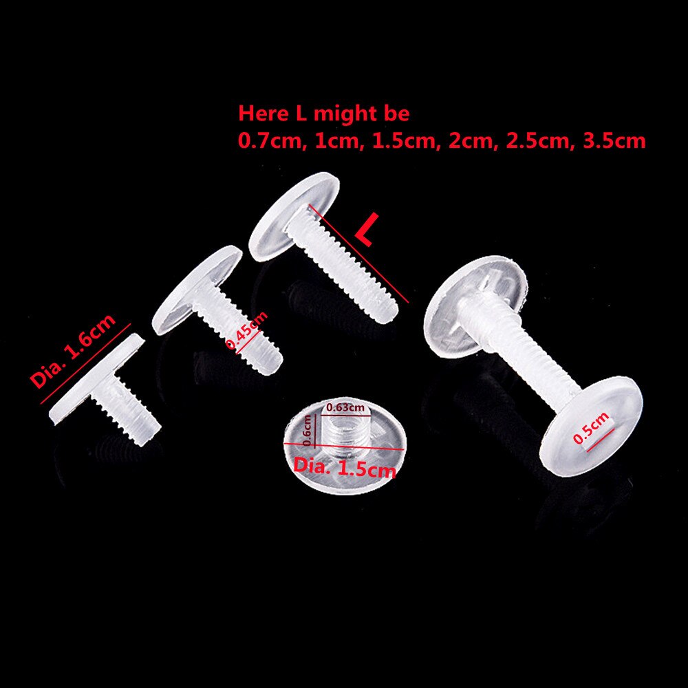 Rivetti per rilegatura in nylon di plastica viti di fissaggio a dado viti per leganti ondulati inviare serratura bottoni automatici intrecciati a mano 400impostato ambientali