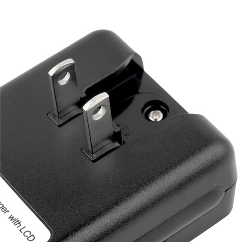 Adaptador Universal para batería de móvil, cargador con pantalla indicadora LCD, puerto USB, EE. UU./UE
