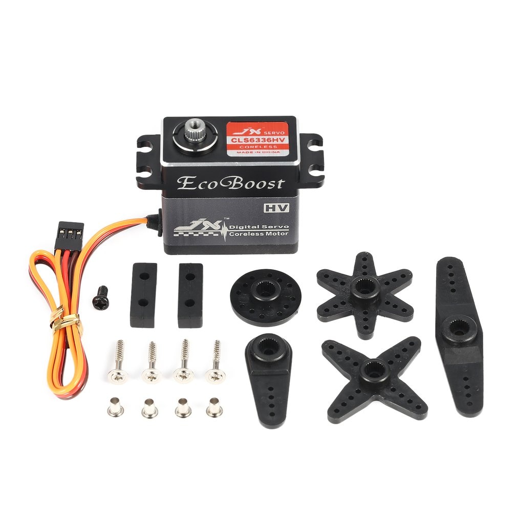 JX Ecoboost CLS6336HV 36KG Large Torque 180Degree CNC DigitalCoreless Servo for RC Models Helicopter Accs