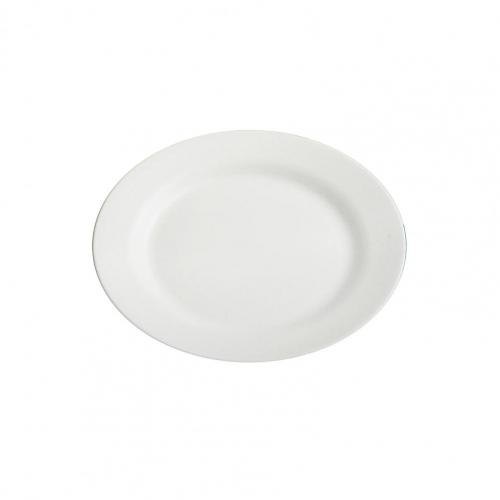 Reusable Attractive Anti-slid Base Easy Clean Food Plate Portable Food Plate Stackable for:  Beige 25cm