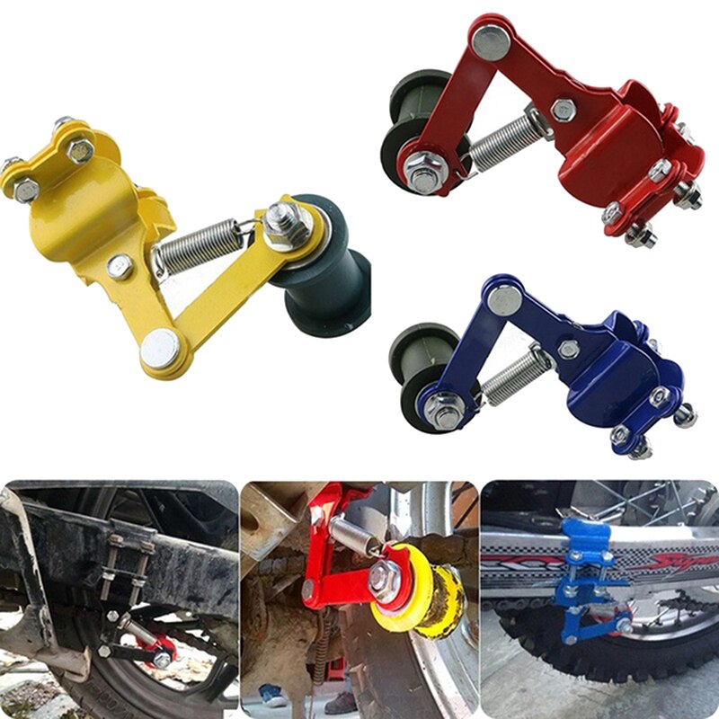 Adjuster Roller Tools for Dirt Pit Bike Motocross Universal Aluminum Motorcycle Chain Tensioner Modified Accessories