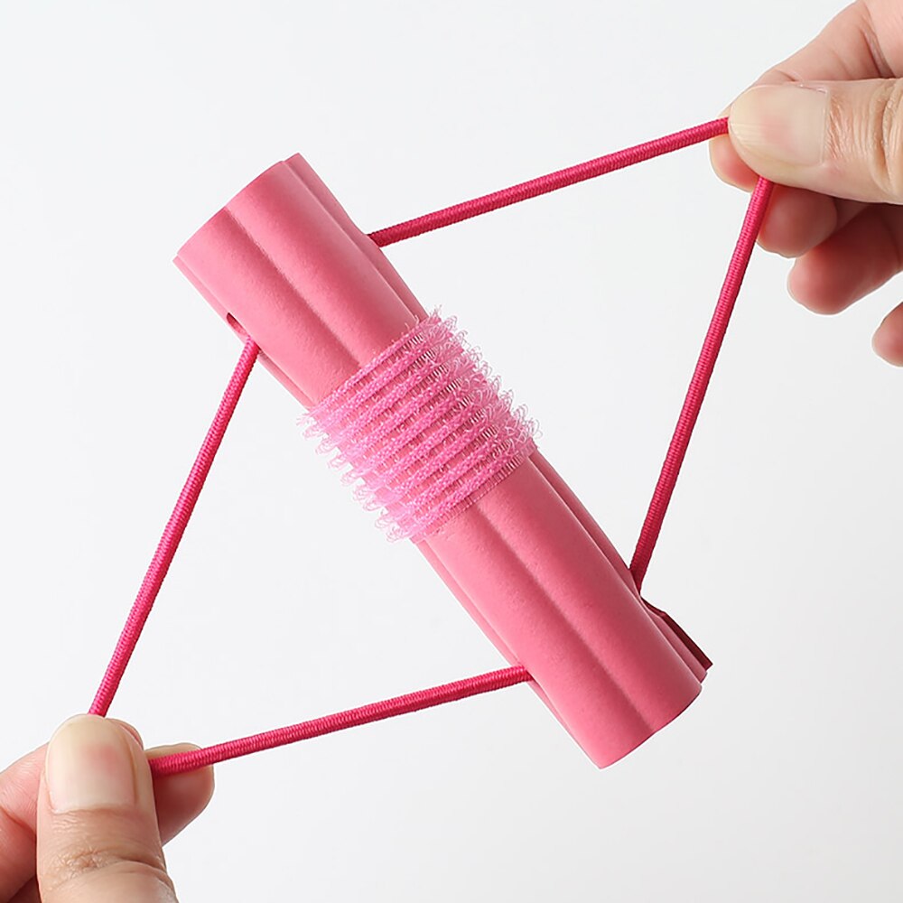 6 Stuks Diy Bloemen Maken Curlers Zelfklevende Krullend Haar Artefact Spons Curler Lui Krullend Haar Niet Kwetsen haar Krulspelden
