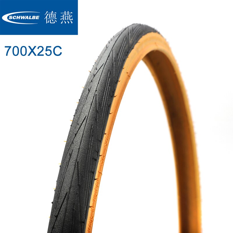 Schwalbe lugano ii sykkeldekk 700*25c landeveissykkeldekk 50 epi nivå 3 beskyttelse ultralette 365g sykkeldekk lav motstand: Default Title
