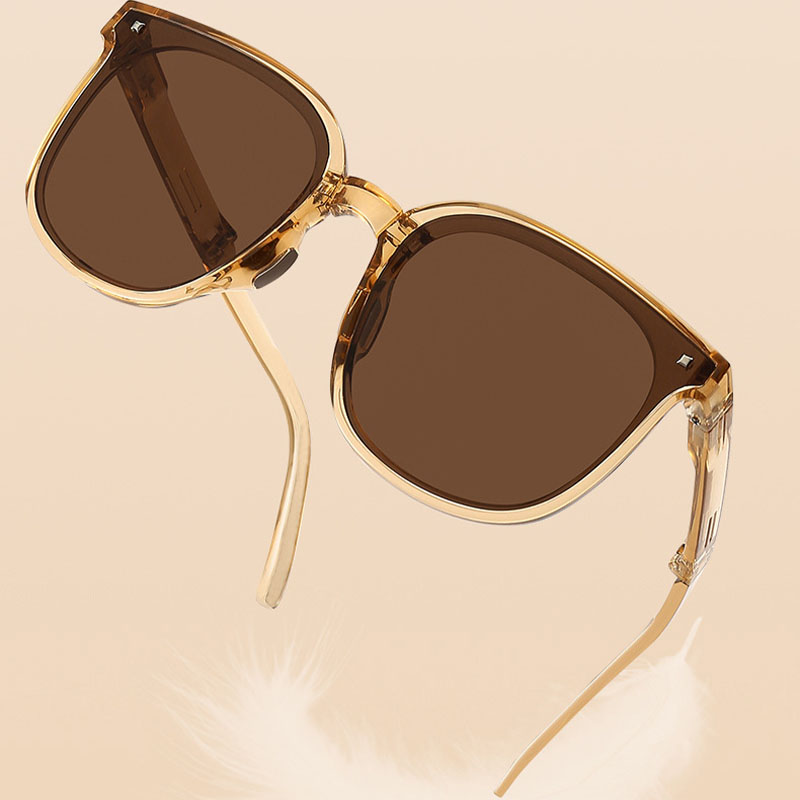 Gafas De Sol cuadradas con montura pequeña para mujer, lentes plegables De De , a la , De viaje, UV400