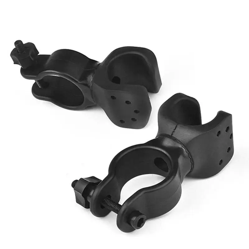 Zaklamp Clip Fietsvoorlamphouder Zaklamp met antislip rubberen waterdichte accessoires