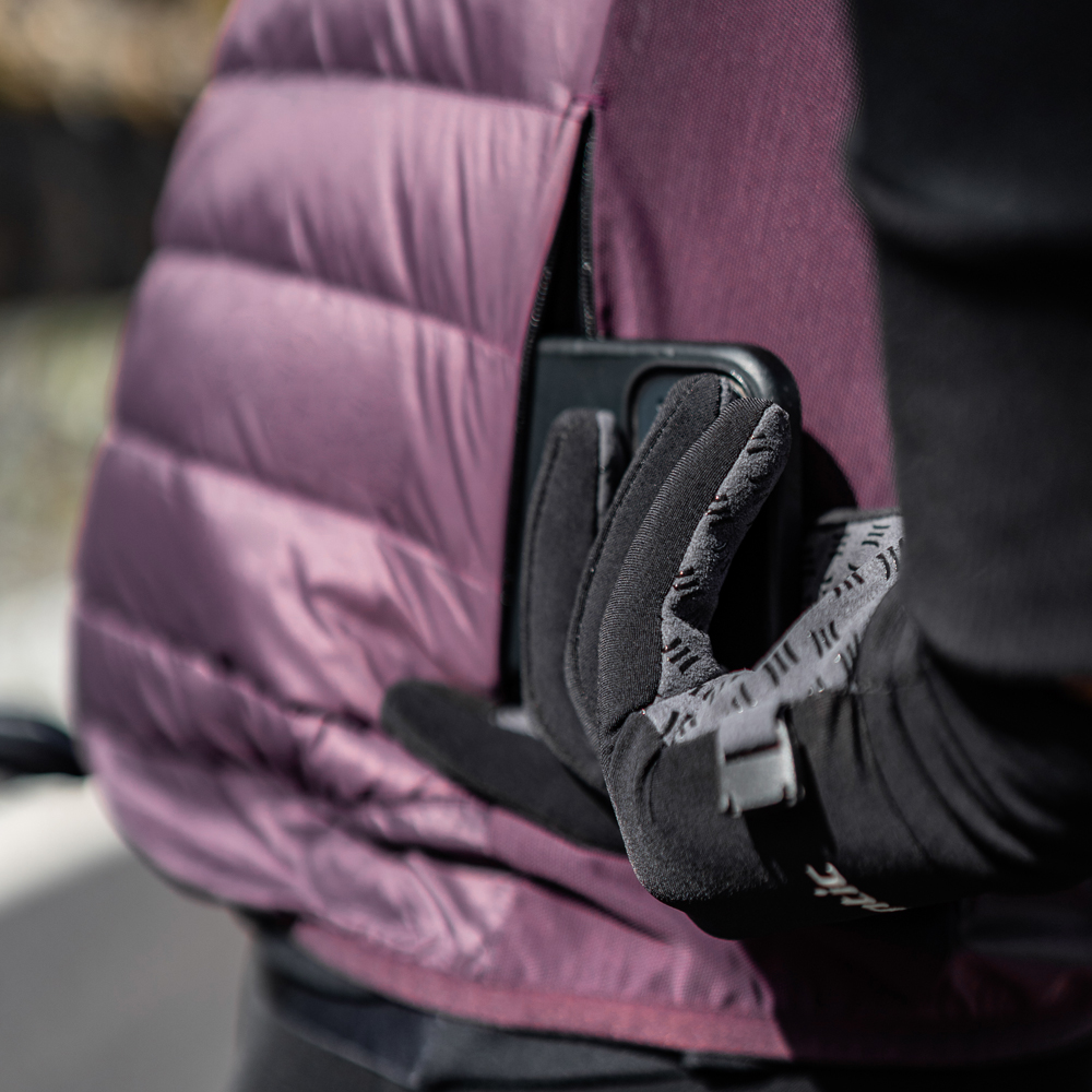 Santic heren fietsvest, dubbelzijdig, draagbaar, warm vest voor racefietsen, lichtgewicht, ademend, donsjack, aziatische maat