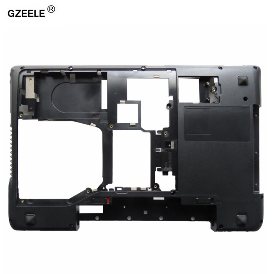 GZEELE For Lenovo for IdeaPad Y570 Y575 Bottom Base Cover Case D Cover case shell LAPTOP BOTTOM CASE with HDMI AP0HB000800 BLACK