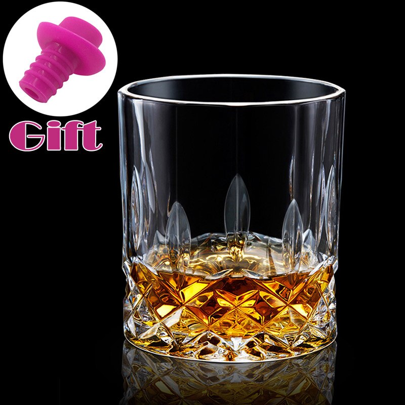 European style whiskey glass home glass wine glass crystal wine glass bar spirit glass beer glass wine set good: C