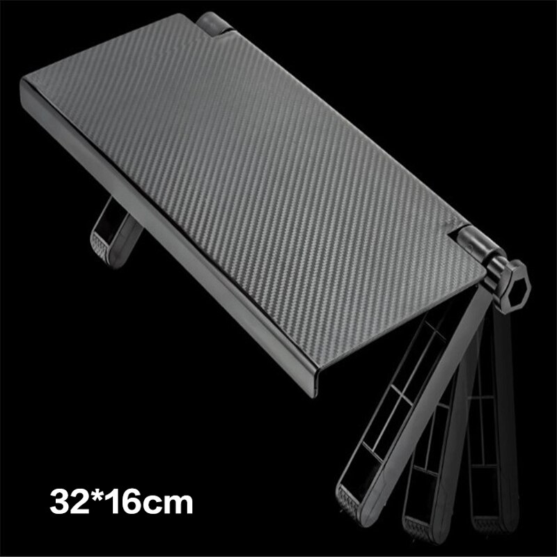 Adjustable Multifunctional Screen Top Monitor Shelf No Punching TV Set Top Box Router Computer Storage Shelves: black 32x16cm