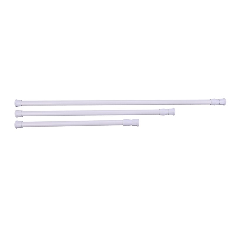 Cortina varillas telescópicas Polo gasa extensible tensión percha para varilla resorte ajustable, ducha en el cuarto de baño