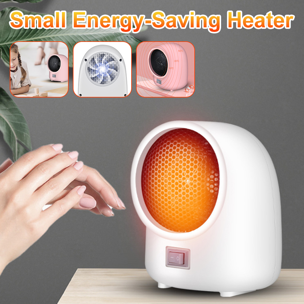 Electric Space Heater Small Portable Fast Heating Heater Fan With Temperature Control Overheat Protection For Home Office Dorm