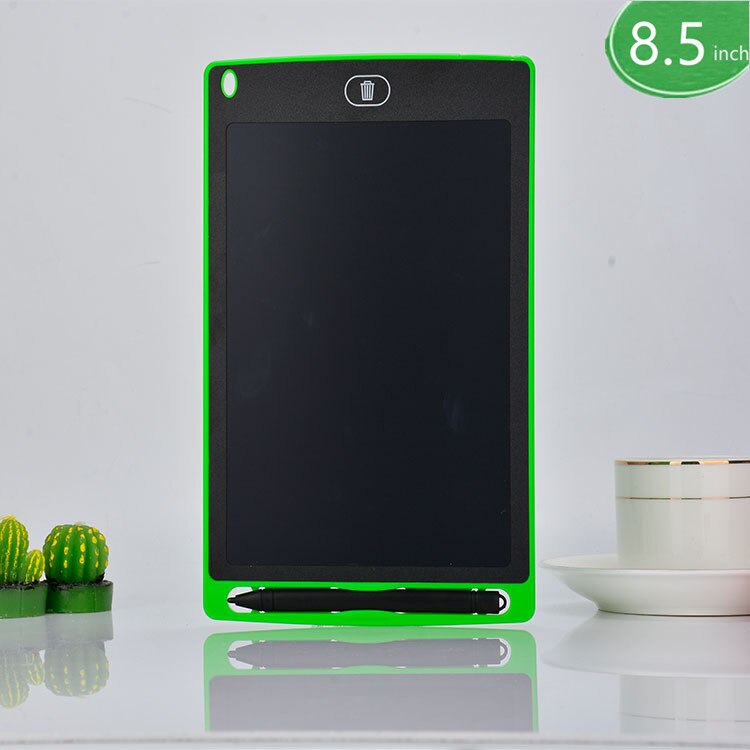 4.4/8.5/10/12 Inch LCD Writing Tablet Board Kids Writing Pad Drawing Painting Graphics Board Child Creativity Imagination: 8.5inch green