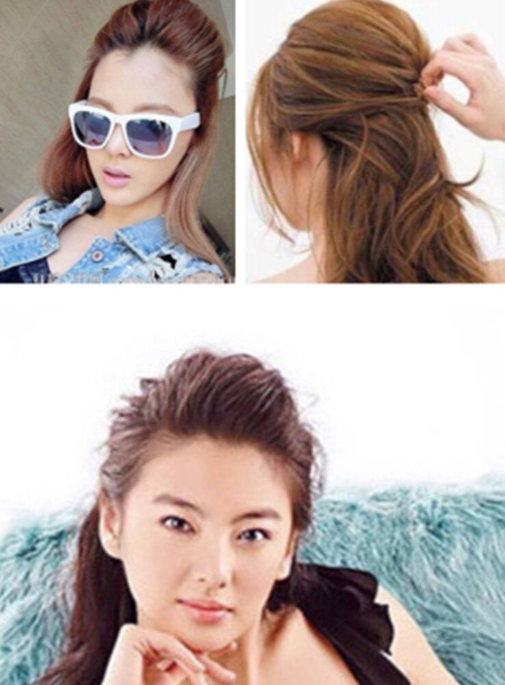 Coussinets pour cheveux, pour augmenter le Volume, bouffants, pour chignon, Donut, mousse magique, éponge, Base, accessoires de coiffure