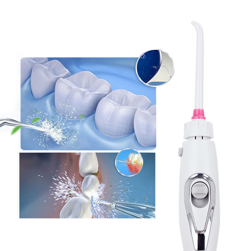 6 munnstykker vann tanntråd oral jet irrigator bærbar tanntråd vanning spa tannrenser tannbørste tannbleking