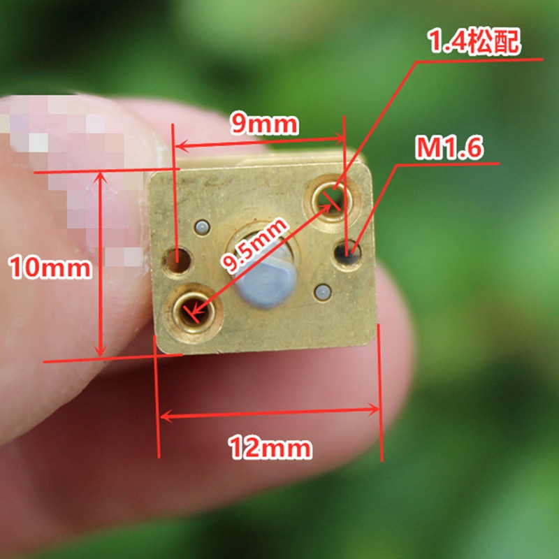 Alle Metal Gear Reducer N20 Reductie Versnellingsbak Motor Onderdelen Overbrengingsverhouding: 1: 260 Diy N20 Motorreductor