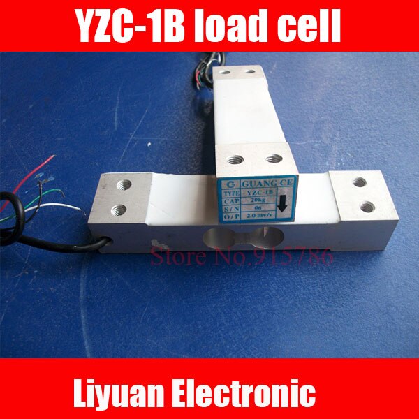 1pcs YZC-1B load cell/5 kg 8kg 10KG 20kg 40kg elektronische weegschaal druk load mobiele/2.0 V wegen sensor