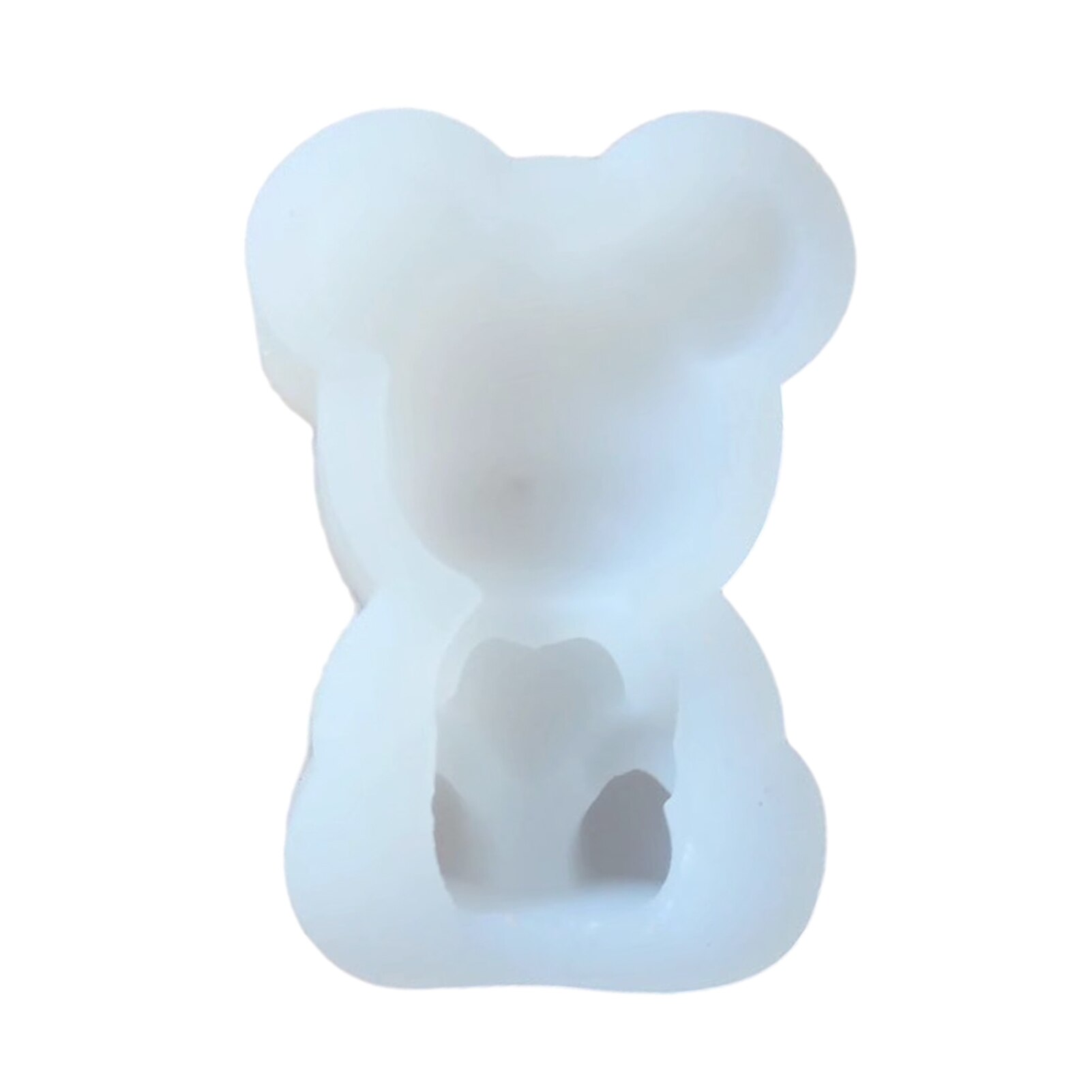 Beer Siliconen Mal Fondant Cake Decoratie Tool Handgemaakte Zeep Mal Van Klei Valentijnsdag Liefde Beer Vloeibare Siliconen Mal: 01