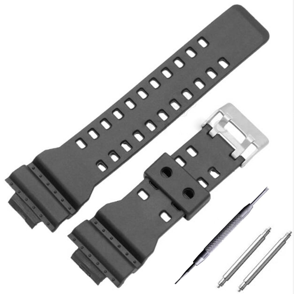 Udskift urbånd læderurrem udskiftning urbåndsur tilbehør armbånd til g-shock 8900: Blank