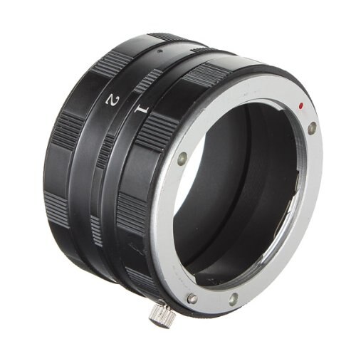 Tubo de extensión Macro anillo Micro 4/3 M4/3 EP3 GF1 E-PL1 GF2 G1 EPM1 G3 montaje de cámara