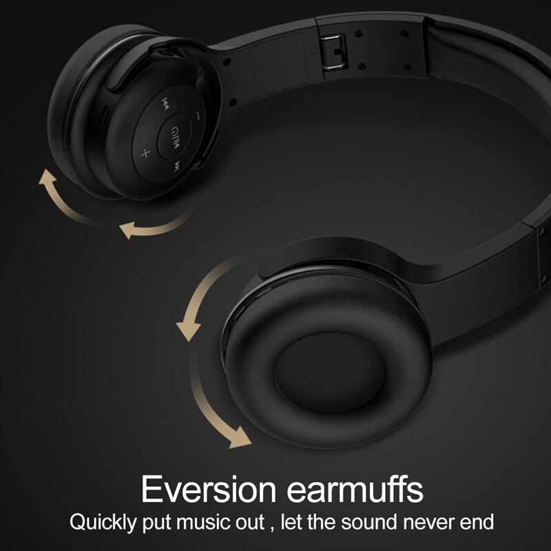 Head-Mounted Bluetooth Headset Stereo Headset 2-In-1 External Amplifier External Speaker Headphone